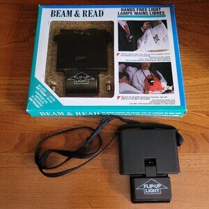 Vintage 90s Beam & Read Reading Light (2)